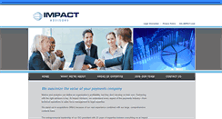 Desktop Screenshot of impactadvisors.com